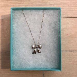 Vintage Tiffany & Co. Ribbon Bow Pendant